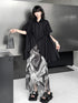 Layer Flare Gathered Blouse